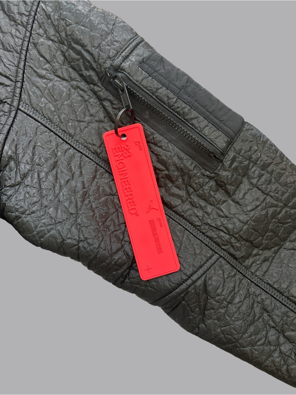 Jordan Black Quilted Bomber Jacket - Picture 5 of 9